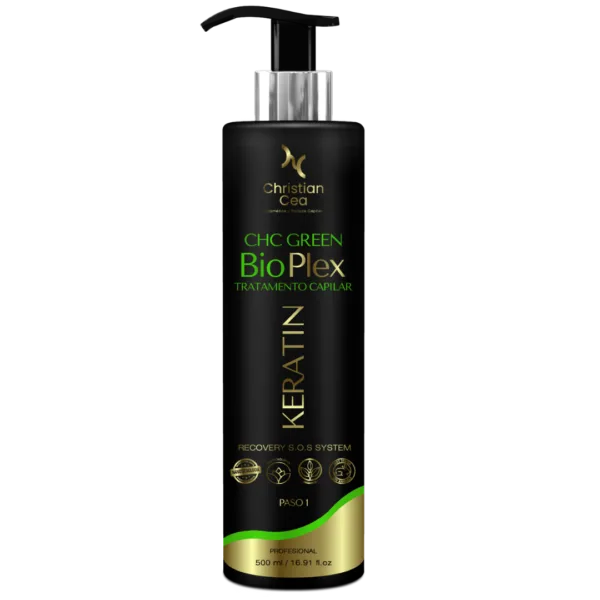 Botox SOS Green BioPlex Keratin 500ml - Reparación Interna
