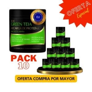Pack 10 Green Teia Nutrición 500gr