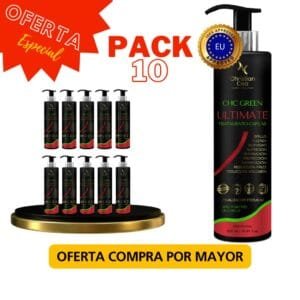 Pack 10 Botox Green Ultimate 500ml - Sin Enjuague