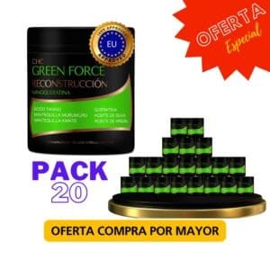 Pack 20 Green Force Reconstrucción 500gr