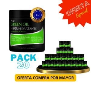 Pack 20 Green Oil Hiperhidratante 500gr