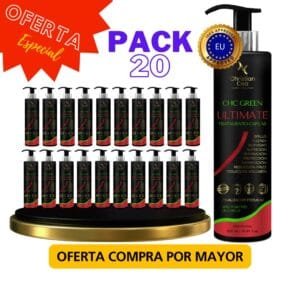 Pack 20 Botox Green Ultimate 500ml - Sin Enjuague