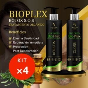 4 Kit Botox Green BioPlex Reparación SOS