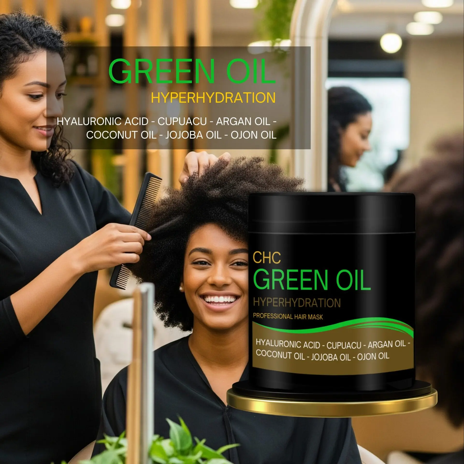 Botox Progresivo Green Oil Hiperhidratante 500gr - Imagen 2
